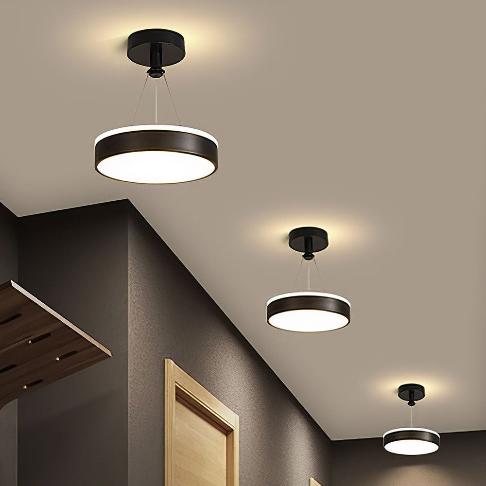 Stylish modern metal LED pendant lamps Carvallo
