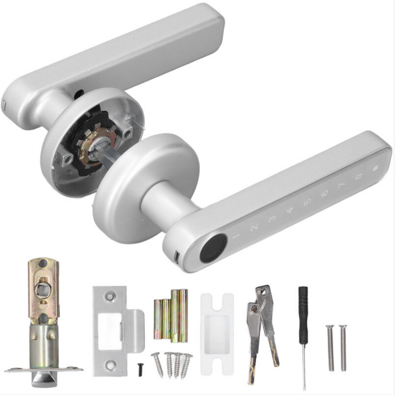 Smart Dörrknopp med Fingeravtryck - Säkerhet och Bekvämlighet i Ett Carvallo