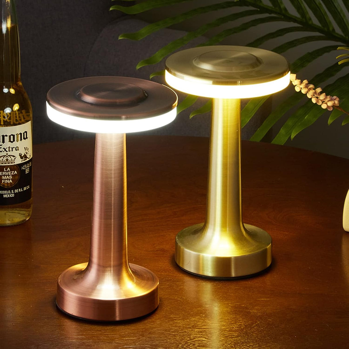 Eclipto | Retro Bar Bordslampa - Stilig Touch Dimmbar LED Design Carvallo