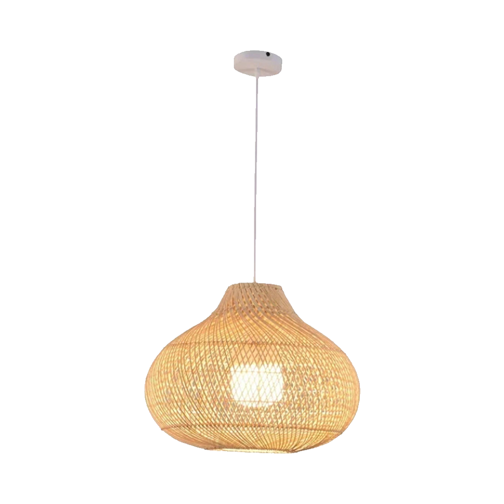 Boho Naturlig Handgjord Ö-lampa Carvallo