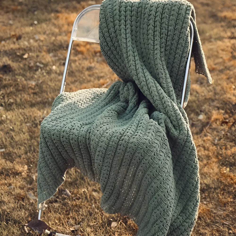 Vintage Chunky Knit Filt Carvallo