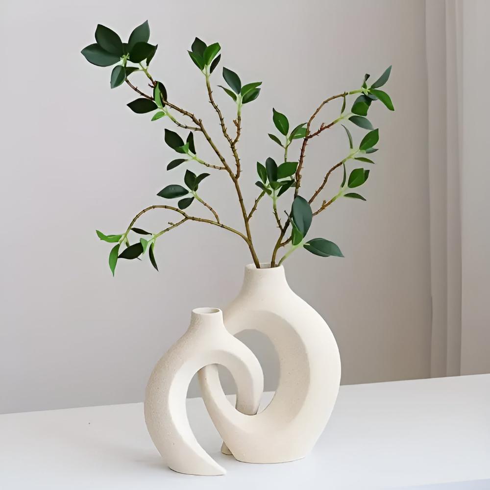 Unity Vase Duo | Modern Abstrakt Keramik Carvallo