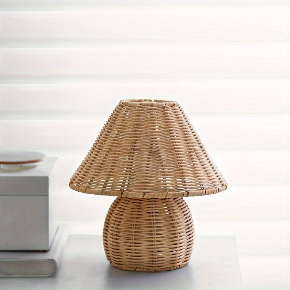 Noya Rattan Bordslampa Hemdekor Carvallo