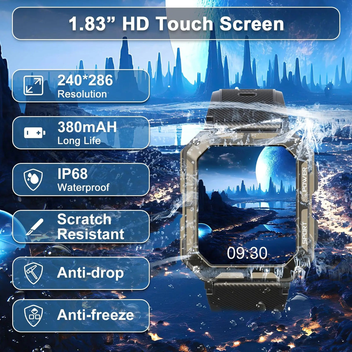 Den oförstörbara smartklockan Carvallo