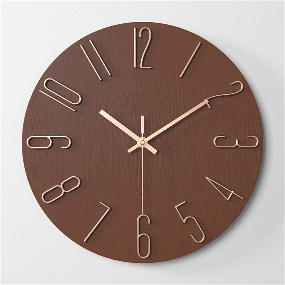 RegalTick - Minimalist wall clock for modern decor Carvallo