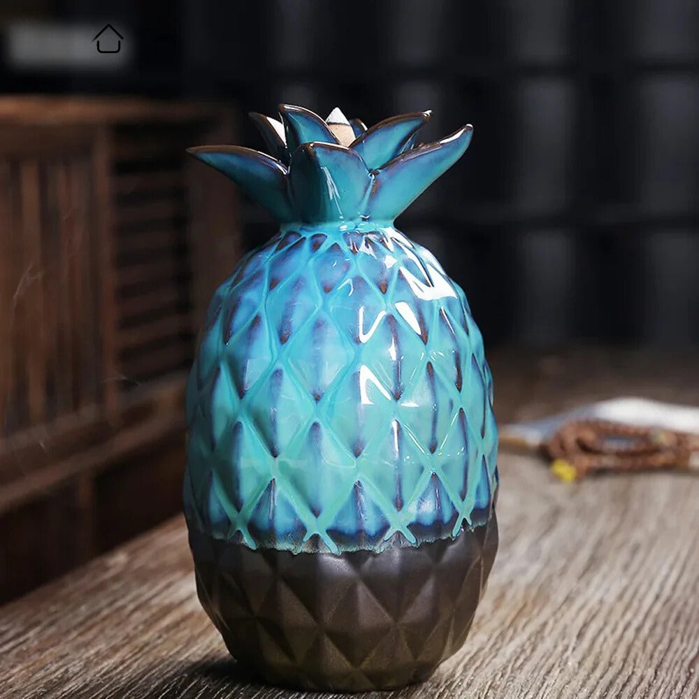 Carvallo - Ananasformad rökelsebrännare för avslappnande stämning Carvallo