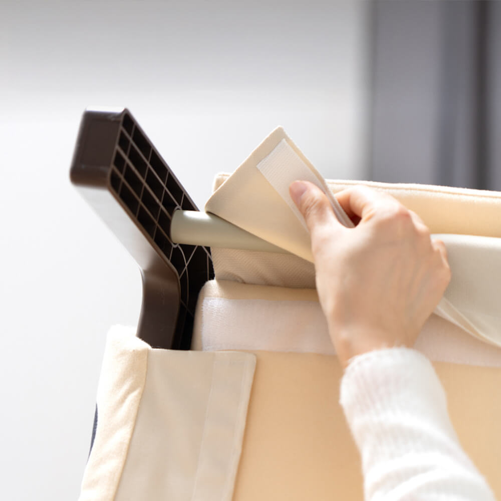 Polka Dot Frosted Suede Sommar Kyl Hundsäng Stilig Andningsbar Carvallo