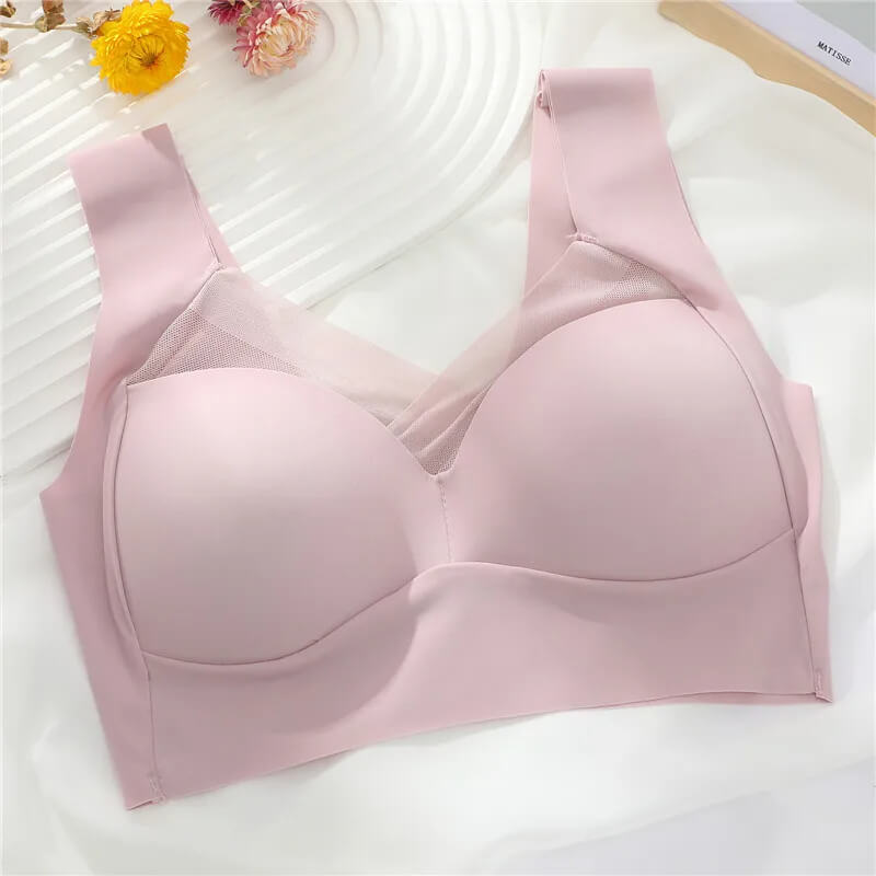 ComfortMax - Plus Size Sömlös BH för Kvinnor M-5XL - Trådlös Minimizer - Push Up-Personligt-BB-Hemnix