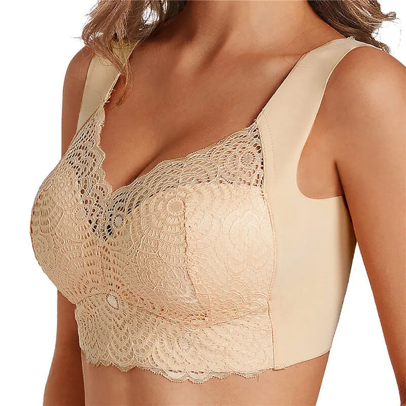 ComfortMax - Plus Size Sömlös BH för Kvinnor M-5XL - Trådlös Minimizer - Push Up-Personligt-BB-Hemnix
