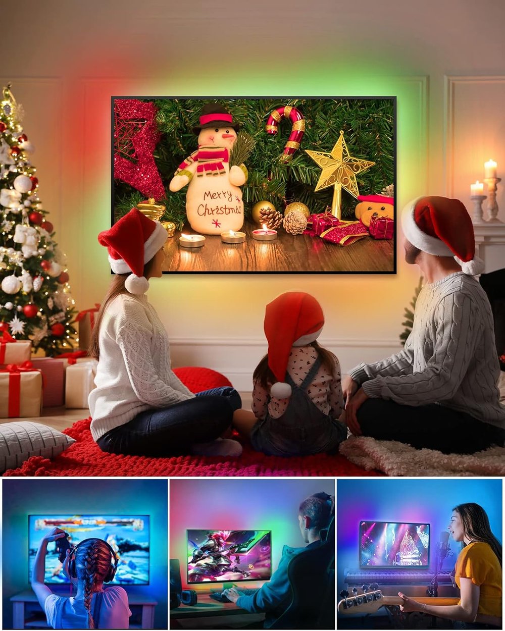 ColorCast – Synkroniserad LED-list för TV-skärmar Carvallo