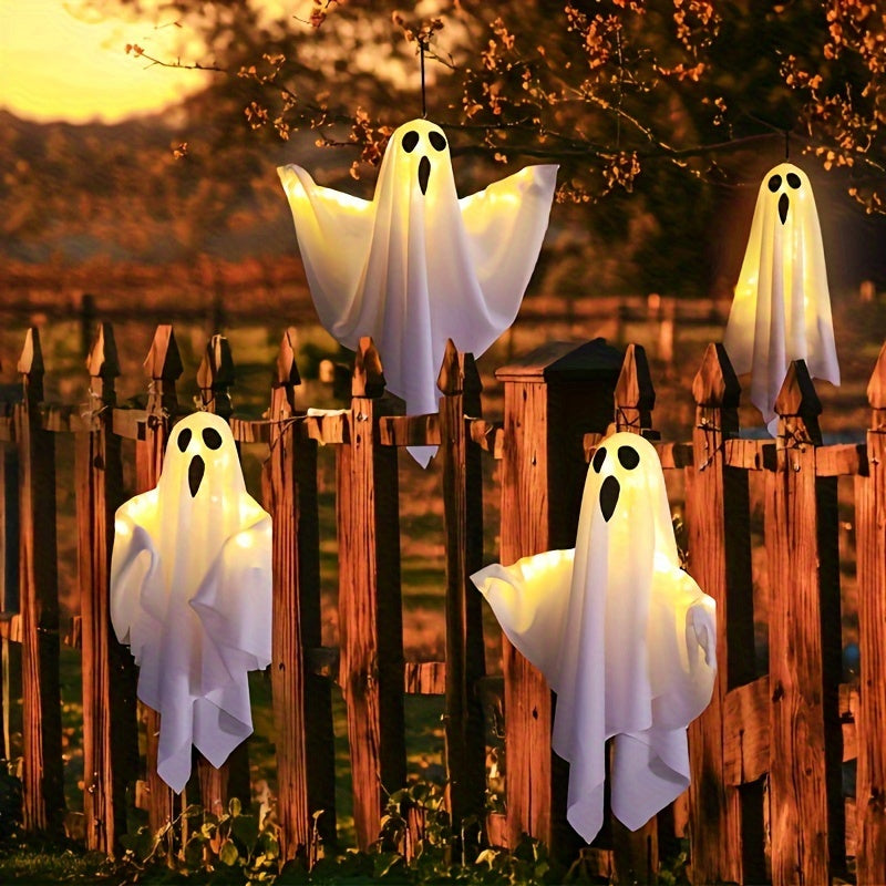Halloween-lamps Hanging Fabric Ghost Decorations Carvallo