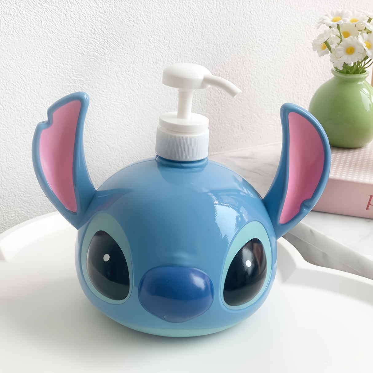 Disney Stitch PVC Schampo Dispenser – Perfekt för Badrum och Kök Carvallo