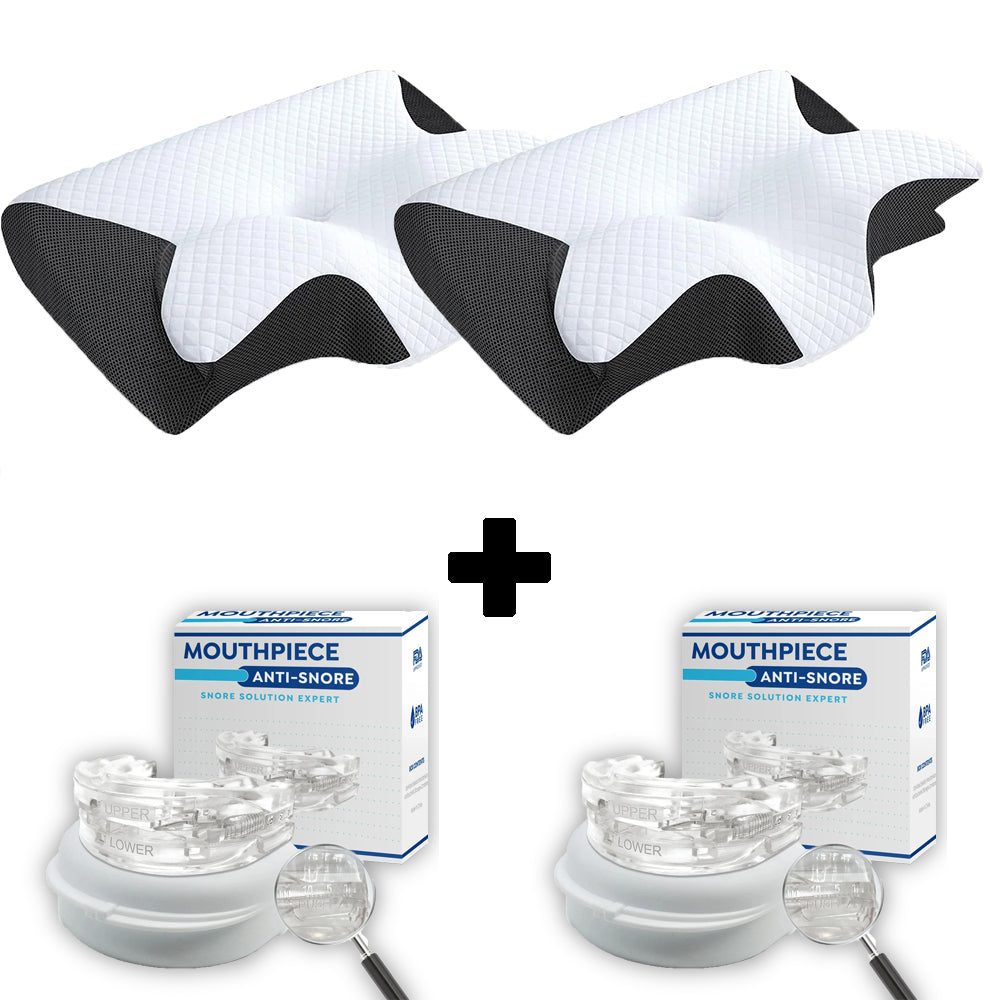 Snoozeit. - Ergonomisk & Skön Ortopedisk Nackkudde-Ortopedisk Nackkudde-Snoozeit-2x Snoozeit. - Nackkudde 499kr st + 2x Snark Enhet-Hemnix