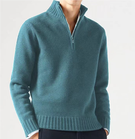 Pullover-tröja för män-Hemnix-Blå-M-Hemnix