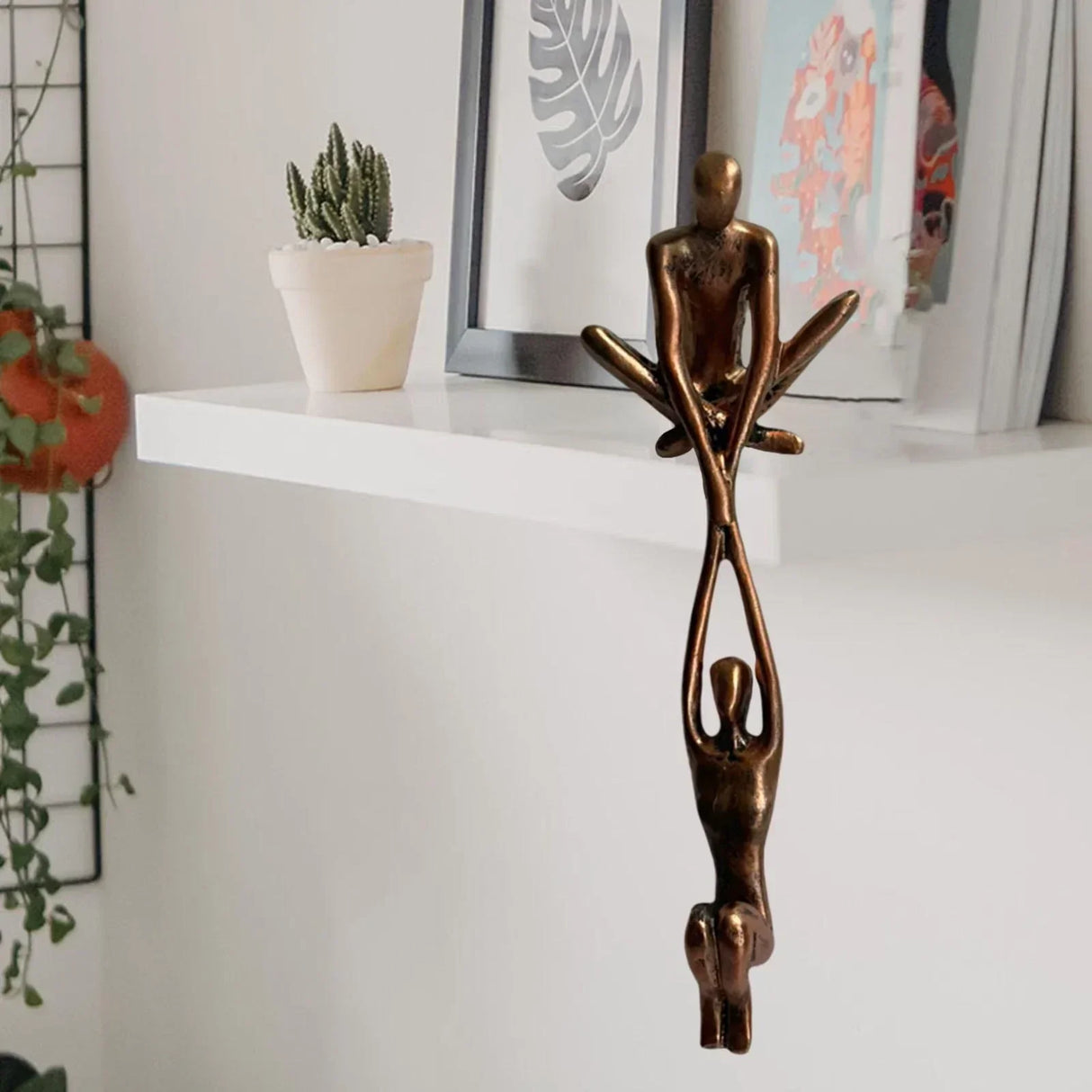 Carvallo – Elegant Skulptur Figur för Harmoni och Kärlek Carvallo