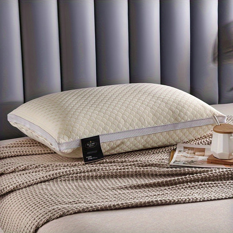 Premium Mjuk Stickad Bubbel 3D Massage Kroppskudde - Stödjande och Bekväm för Sido- och Magliggare Carvallo