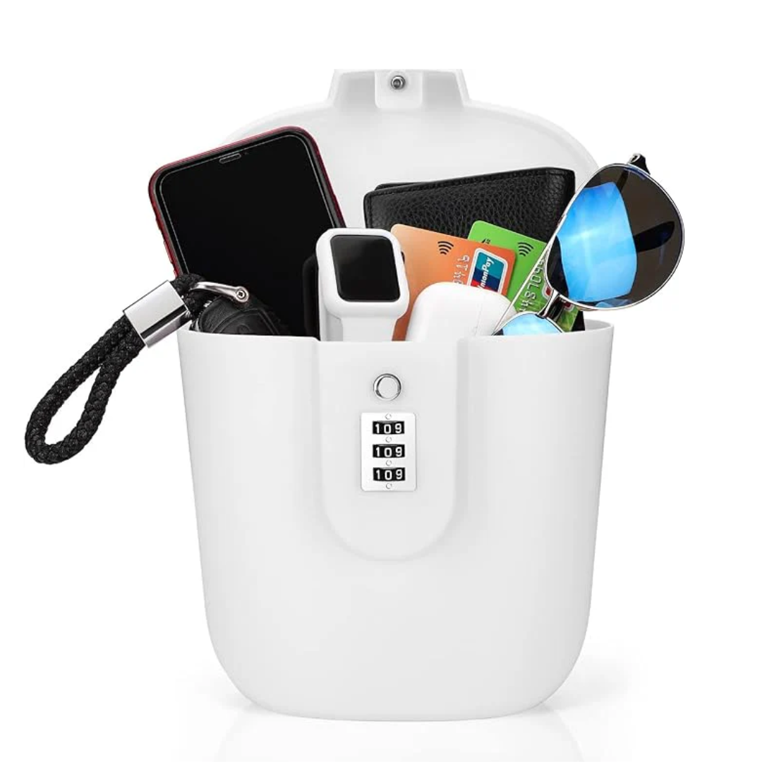 Carvallo TravelSafe | Vattentät & Stötsäker | Med kombinationslås | Kompakt för resor & utomhus Carvallo