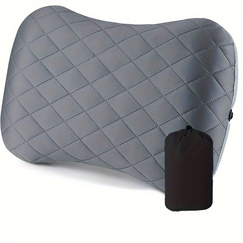 Carvallo Airnest Travel | Ergonomisk & Uppblåsbar | Med Tvättbart Fodral | 46 × 32 cm Carvallo