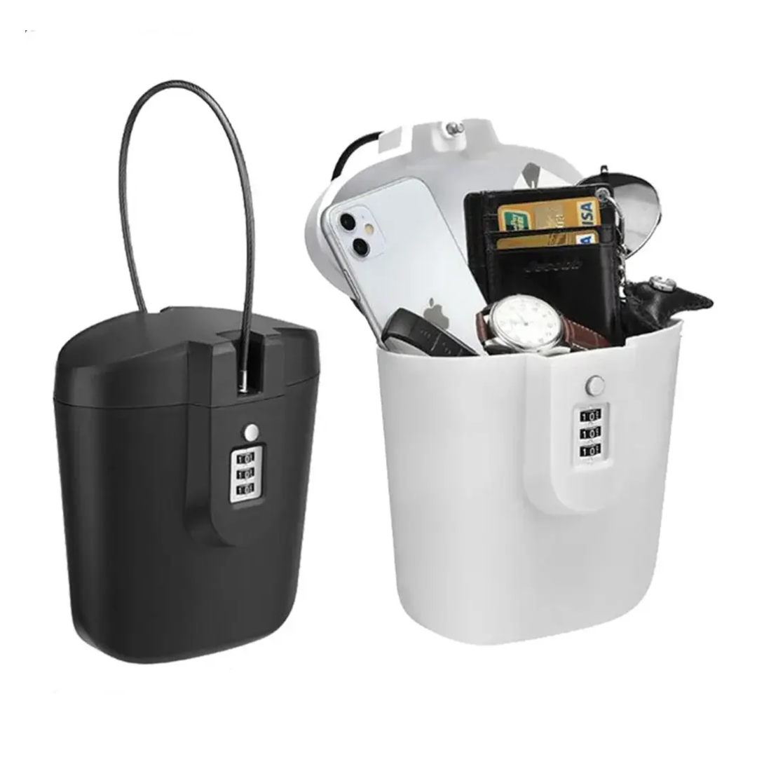 Carvallo TravelSafe | Vattentät & Stötsäker | Med kombinationslås | Kompakt för resor & utomhus Carvallo