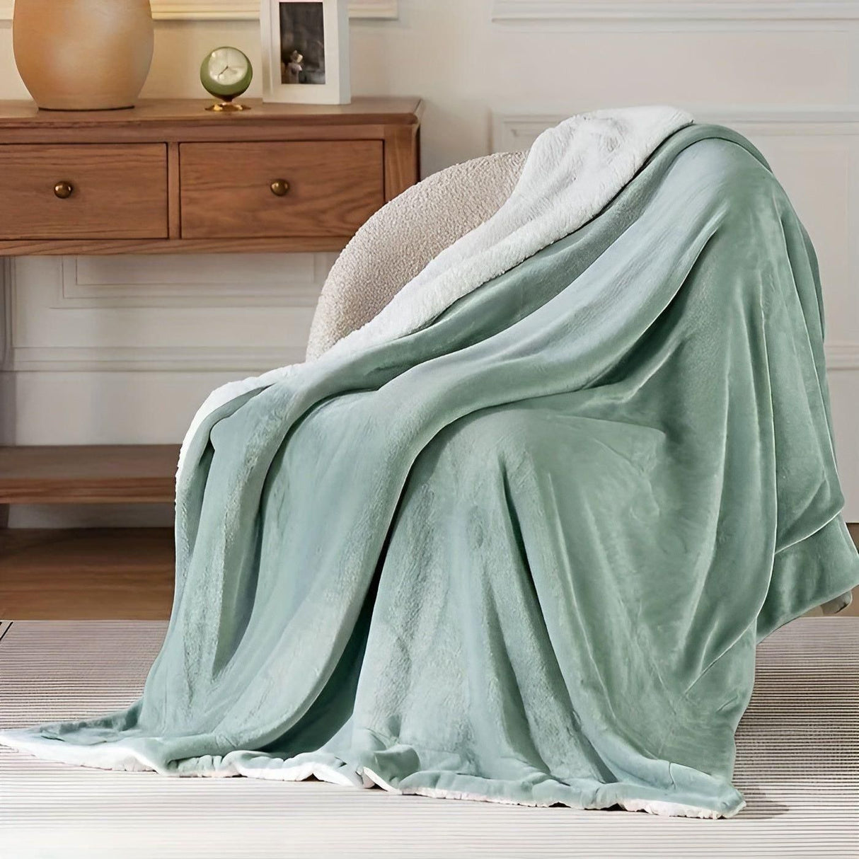 PlushWarm Filt - Mjukt Fleecefilt för Vinter Carvallo