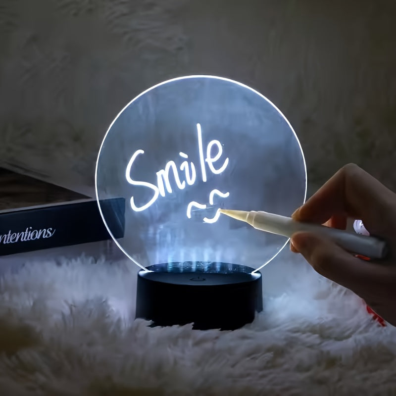 3DGlow - LED Nattlampa med 16 Färger och USB/Batteridrift Carvallo