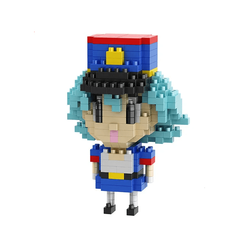Poke Karaktärs Nanoblocks Anime Byggklossar-Byggsats-BB-Jenny-Hemnix
