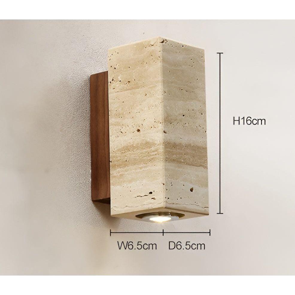 LED MarbleScape - Wabi Sabi LED-vägglampa med japansk design Carvallo