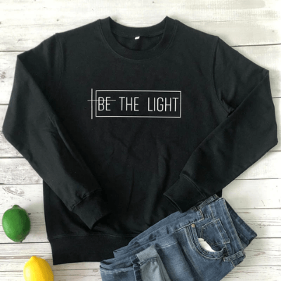 Be the Light tröja-Clothes for women-Bellasverige-Svart-M-Hemnix