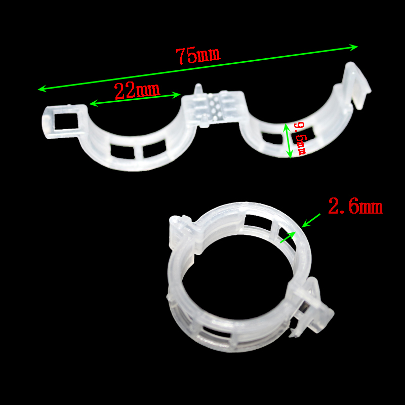 Plante stödhållare för klätterväxter – Flexibel hållare för växtstammar Carvallo