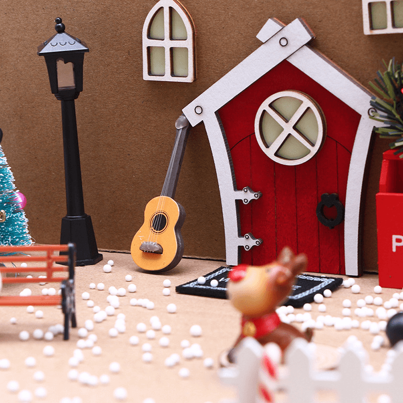 Juldekoration Miniatyrset Nisses Hus-Jul-BB-Hemnix