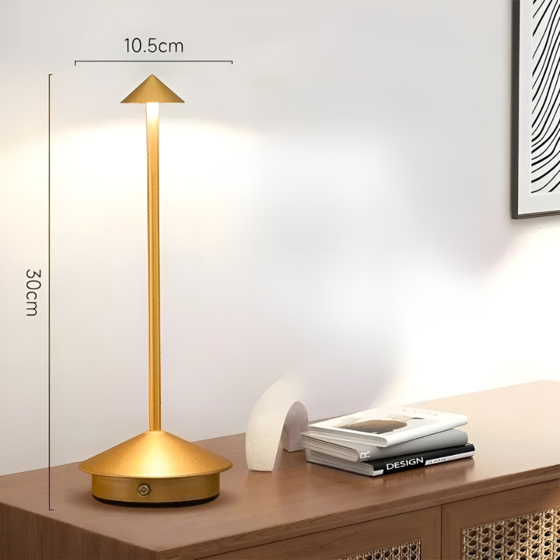 Bordslampa med USB Typ-C – Uppladdningsbar Ljus och Flexibel Belysning för Arbetsplats och Hem Carvallo