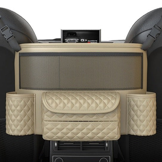 Multifunktionell Förvaringsväska för Bilsäte-Kök-BB-Beige-Hemnix