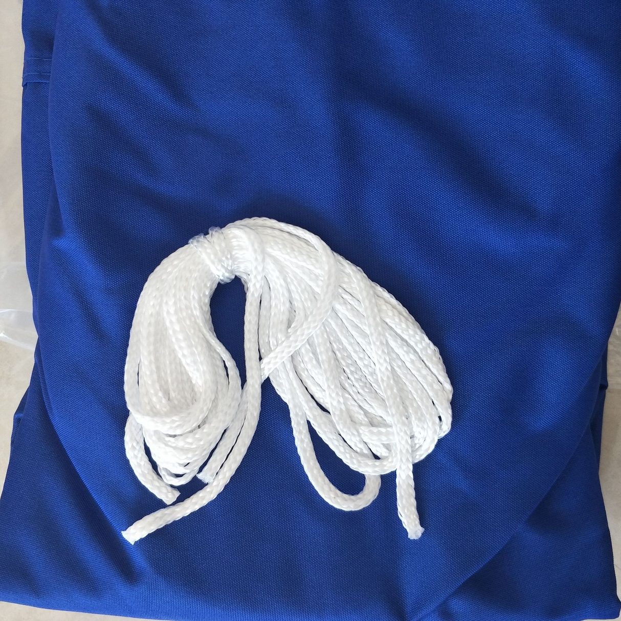 Rektangulärt solskydd – UV-beständigt solskyddssegel med rep Carvallo