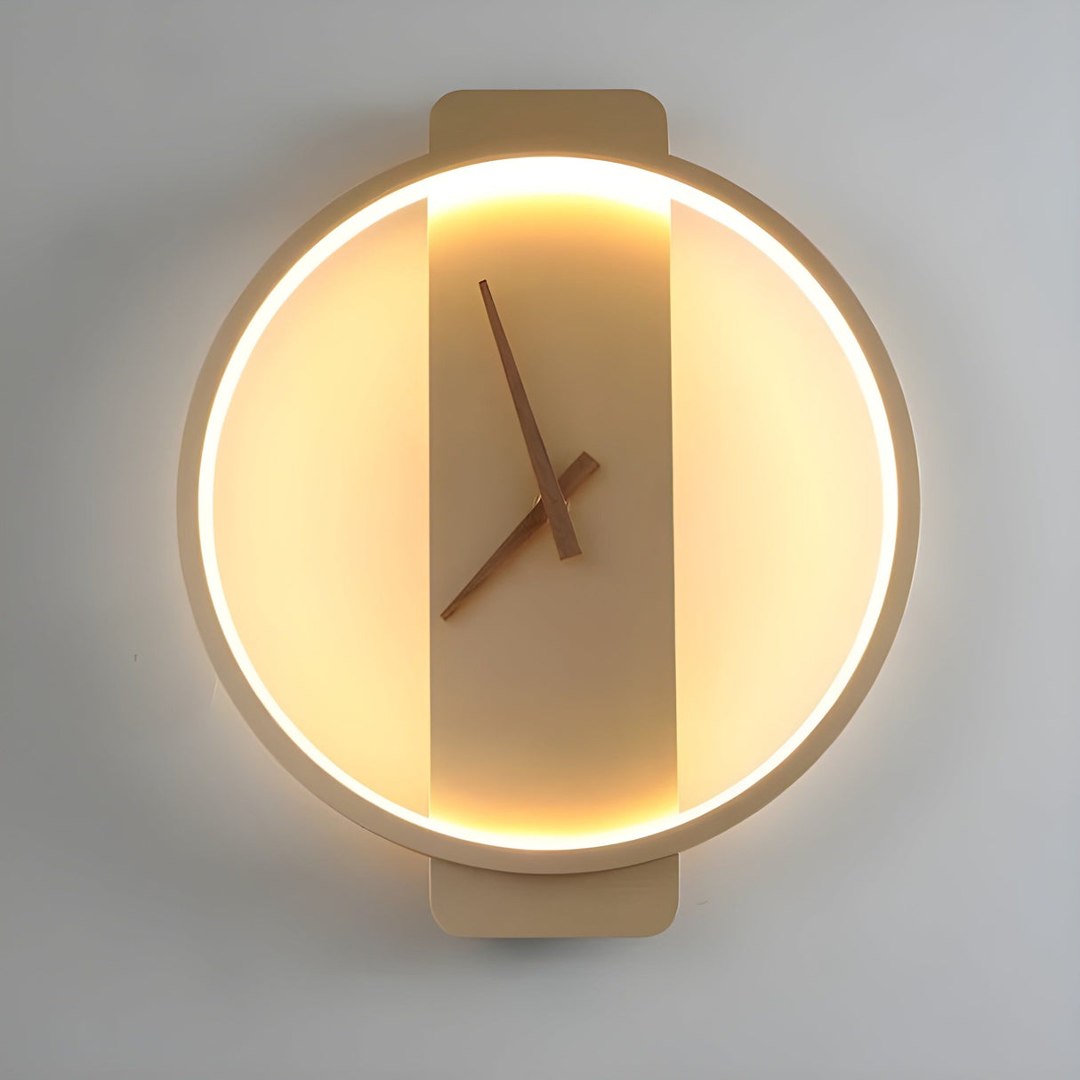 TimeLight - Modern justerbar LED-vägglampa i klockform Carvallo