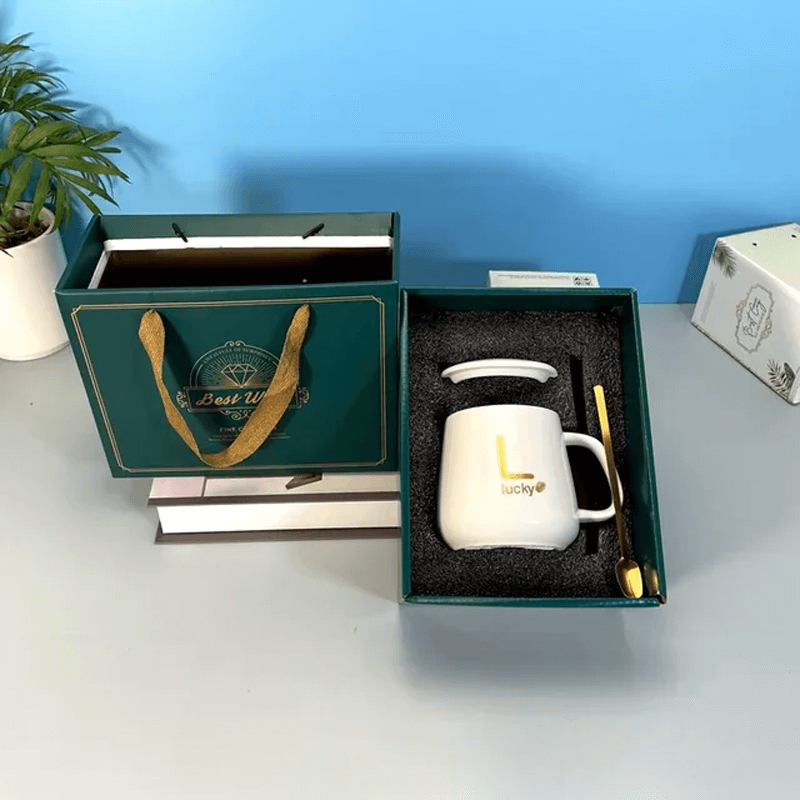 Ceramikmugg Presentset-Kök-BB-Stil 2-Vit-Presentuppsättning-Hemnix