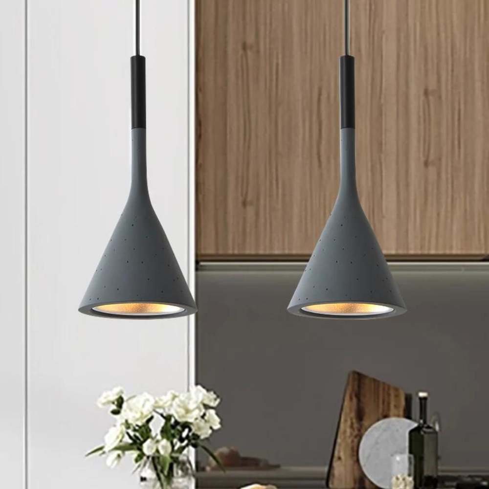 NordicCone - Skandinavisk hänglampa med minimalistisk design Carvallo