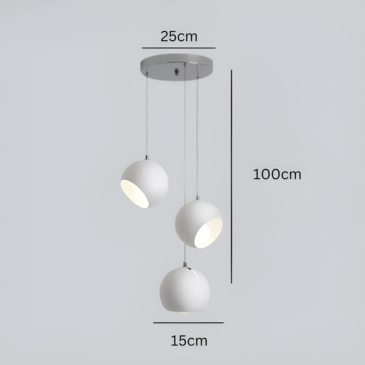 NordicBeam Light – Modern Glob LED Pendellampa Carvallo