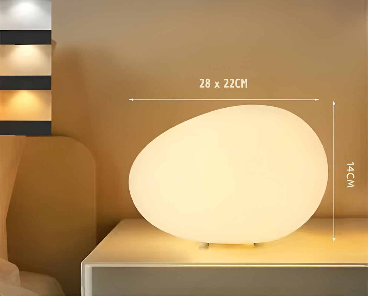 GlowAura Lampa - Samtida Dekorativ Nattljus Carvallo