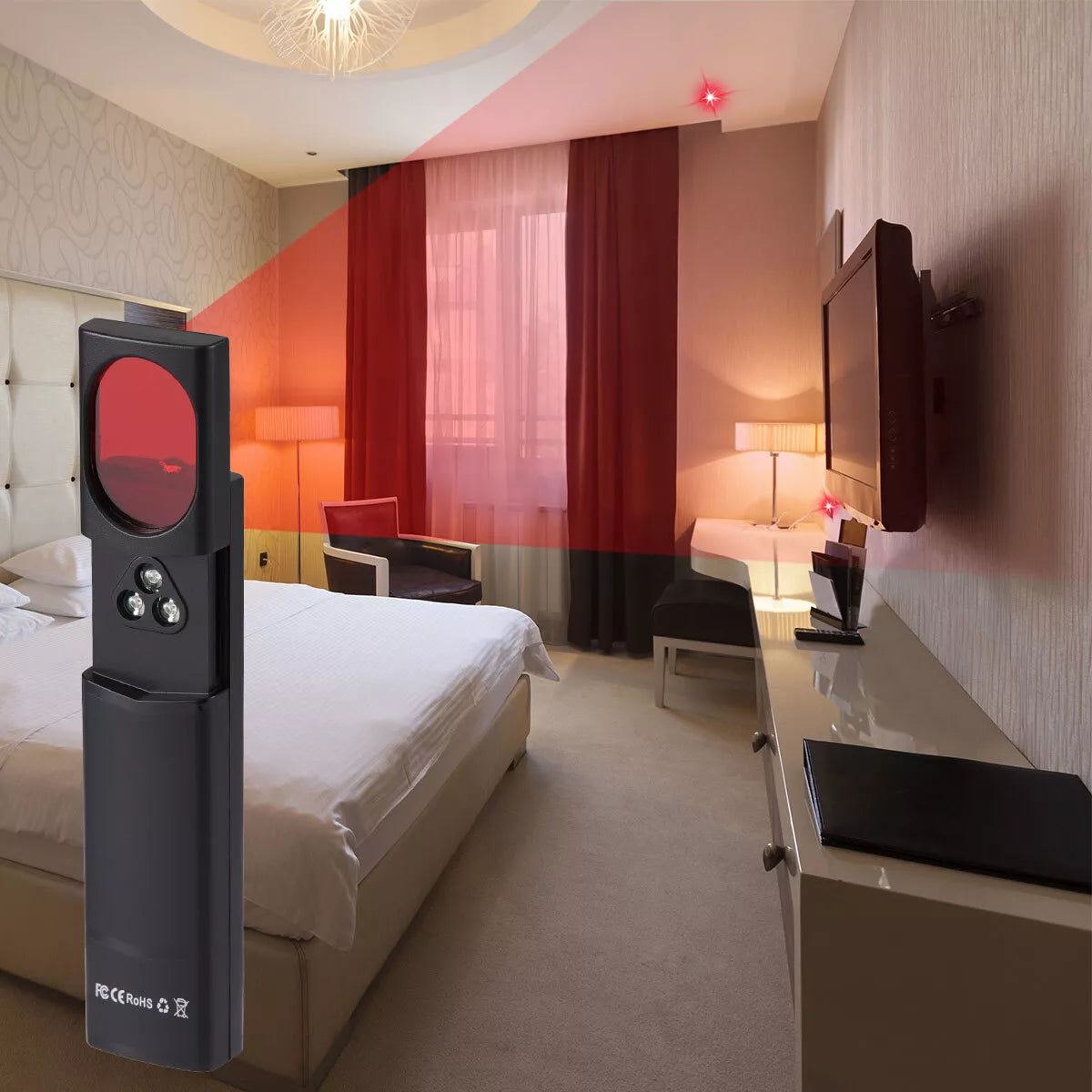 Dold kamera detektor Carvallo