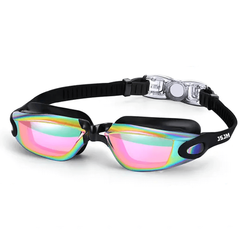 Professionella Simglasögon-Personligt-BB-Svart/Rosa-Hemnix