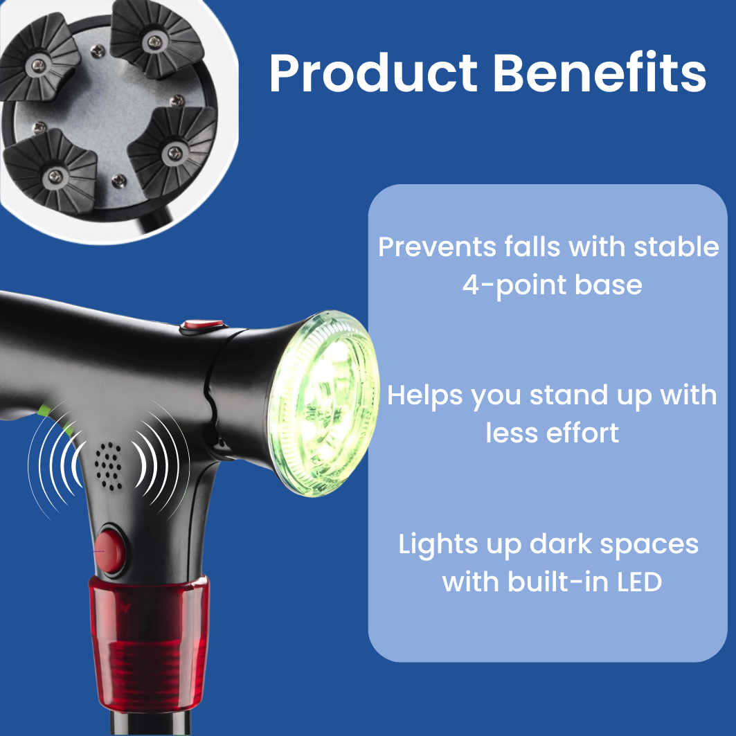 Carvallo – Modern käpp för säkerhet och frihet! Carvallo