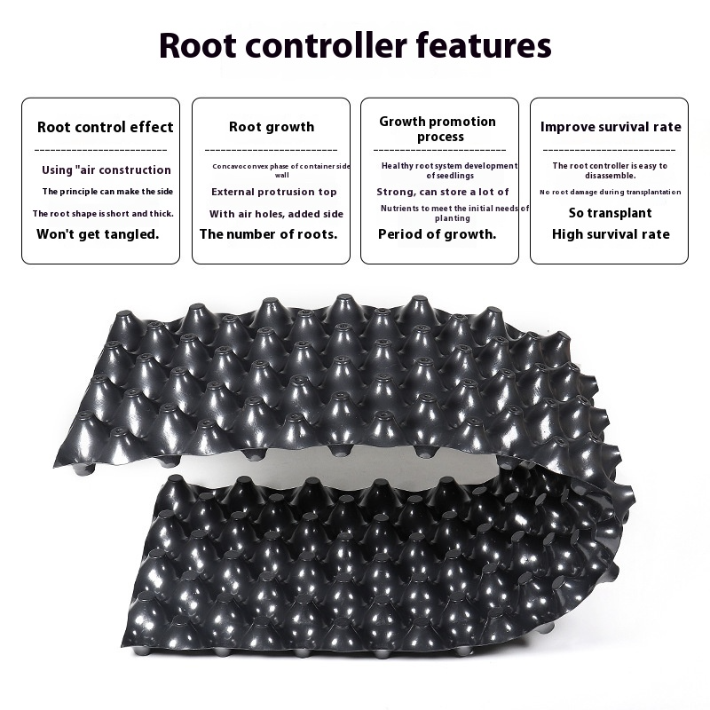 Rotkontrollapparat för växter och landskapsdesign för att främja hälsosam tillväxt Carvallo