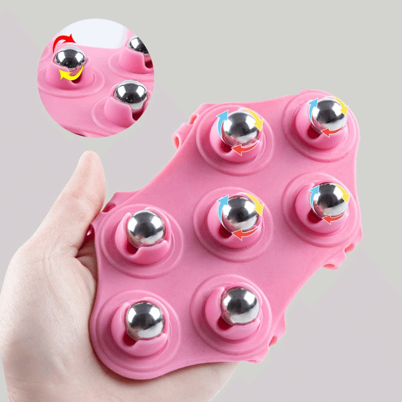 RelaxOrb – Skön Bollmassage för Smärtlindring och Daglig Avslappning-Personligt-BB-Rosa-Hemnix