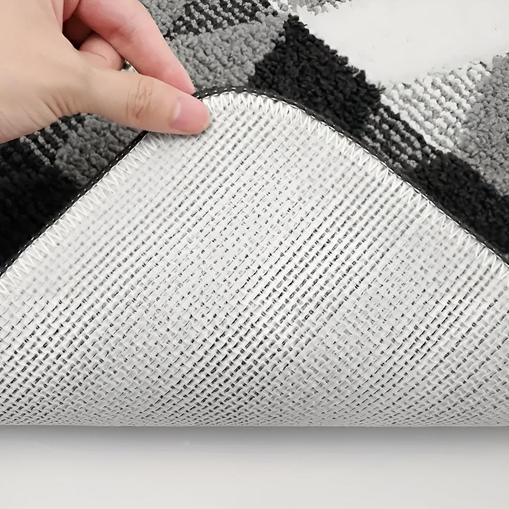 Mjuk Mikrofiber Halkfri Geometrisk Matta Carvallo