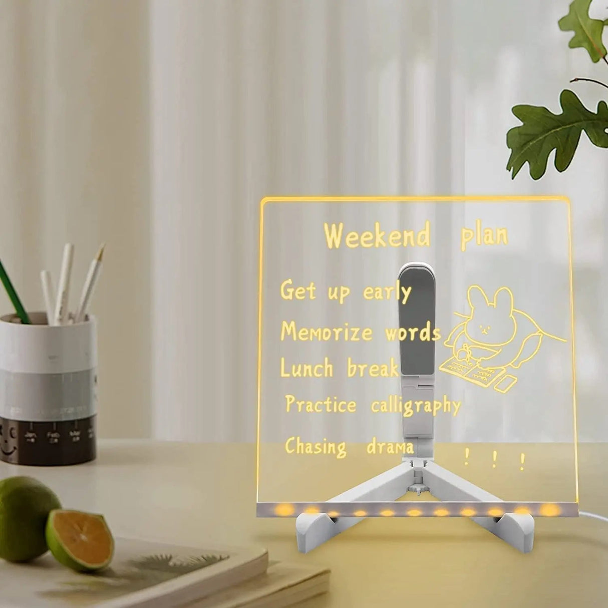 GlowSketch™ LED Ritbräda – Återanvändbar kreativitet, lugnande nattljus & USB-laddbar för barn Carvallo