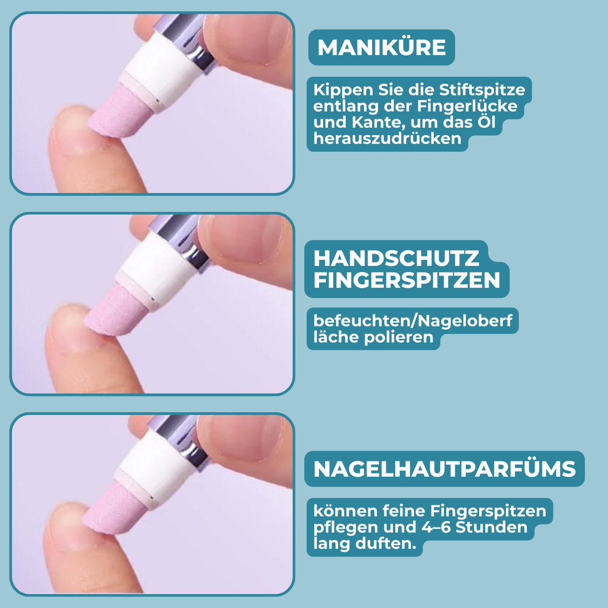 Carvallo | GlossBloom – Den 3-i-1 vårdpennan för strålande vackra naglar! Carvallo