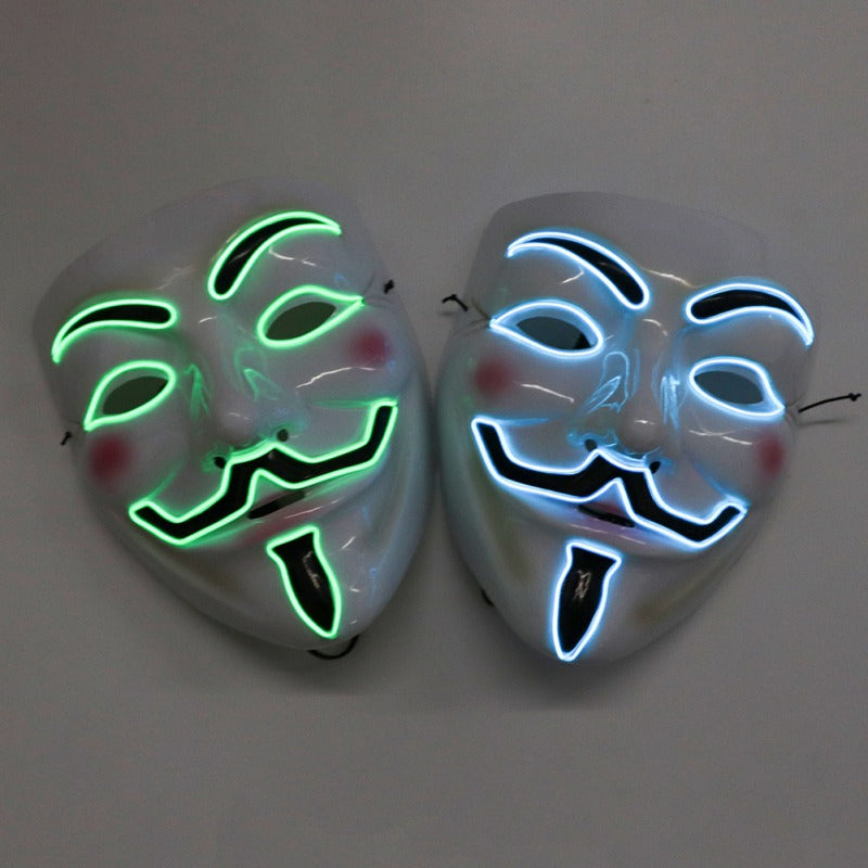 V For Vendetta LED-Mask-Utklädnad-BB-Hemnix