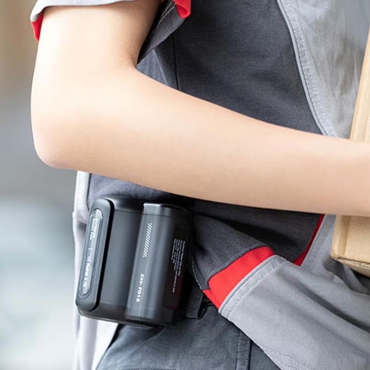 BreezeMate bärbar utomhusfläkt med bälte – Tyst, kraftfull kylning när du är på språng MILA Sverige