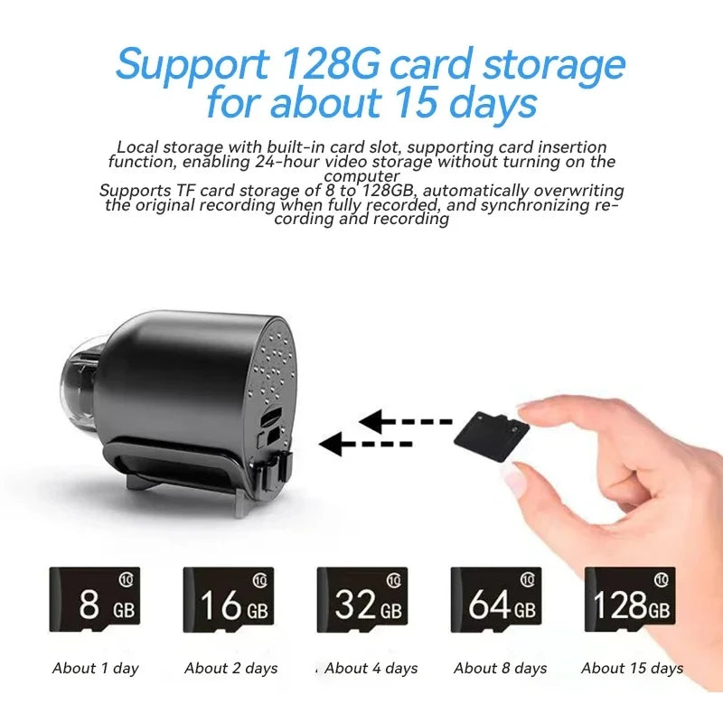 Mini Wifi Kamera Inomhus Säkerhet Carvallo