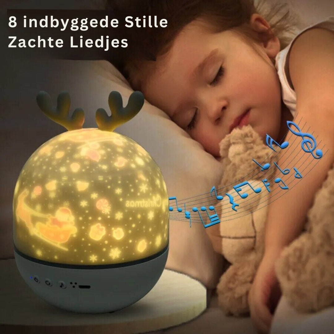 NightSky - Lugnande Nattljus Med Flera Ljus Effekter för Barn Carvallo